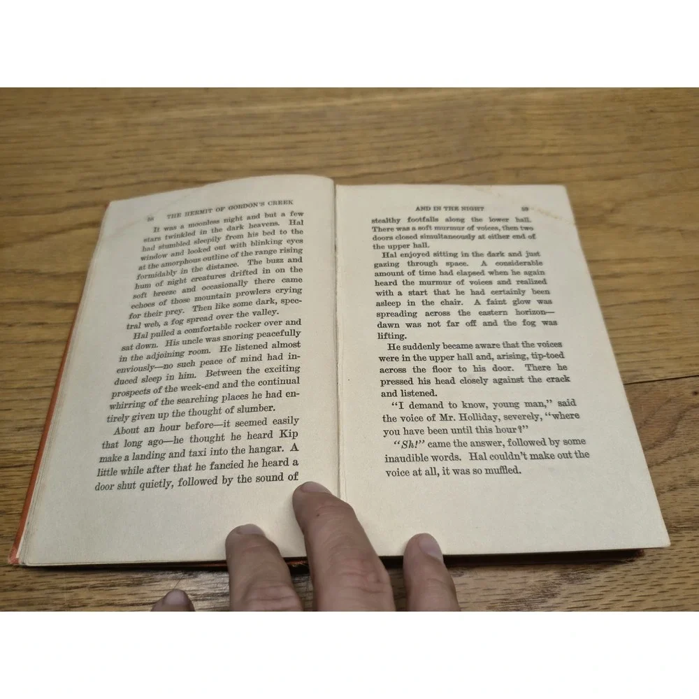 1931 THE HERMIT OF GORDON'S CREEK Mystery Hugh Lloyd Hal Keen 1'st Edition